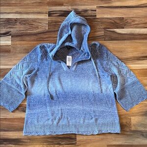 NWT Torrid Space Dye hoodie pullover sweater size 2 2x 18 20